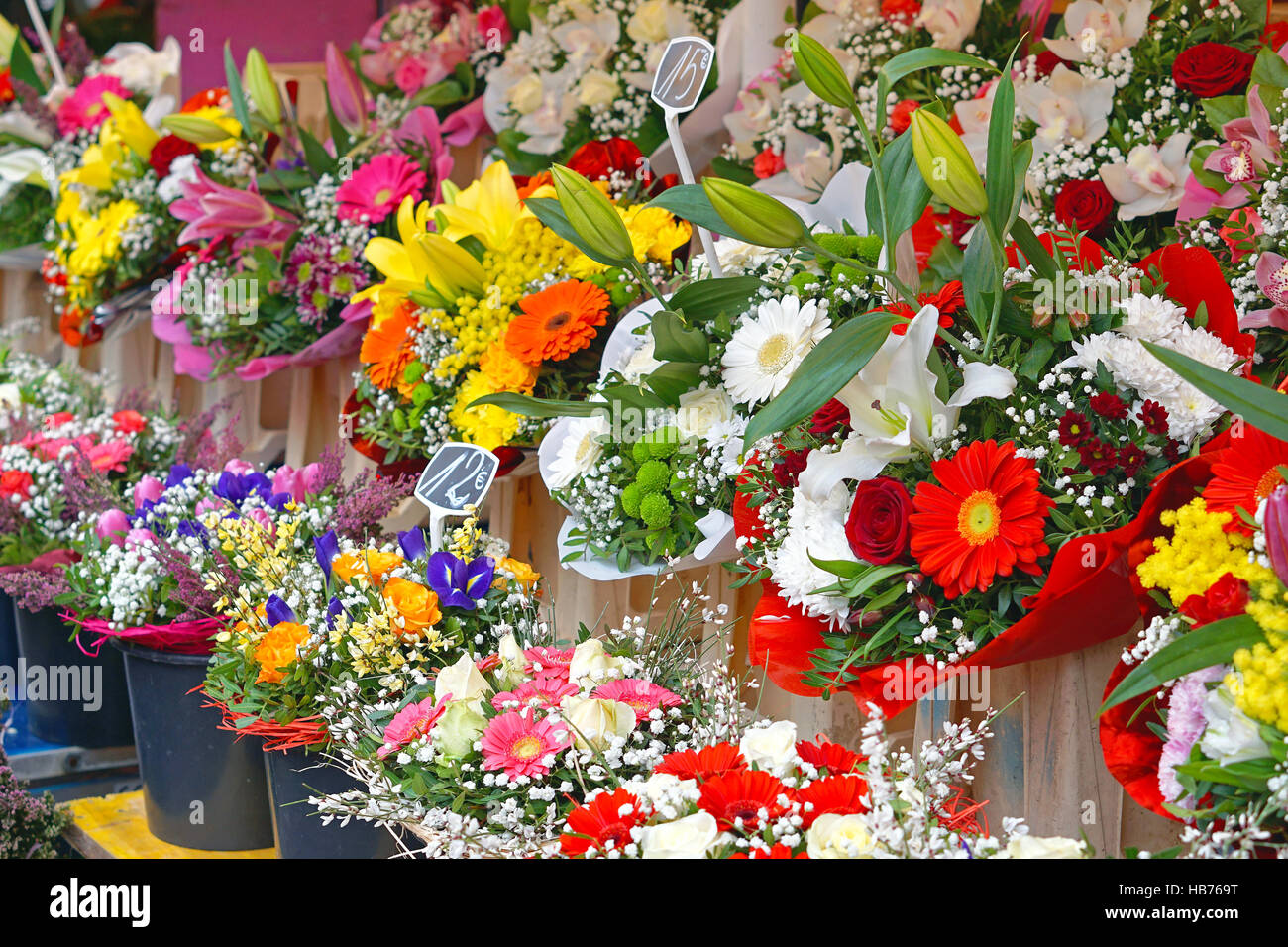Flower shop Banque D'Images