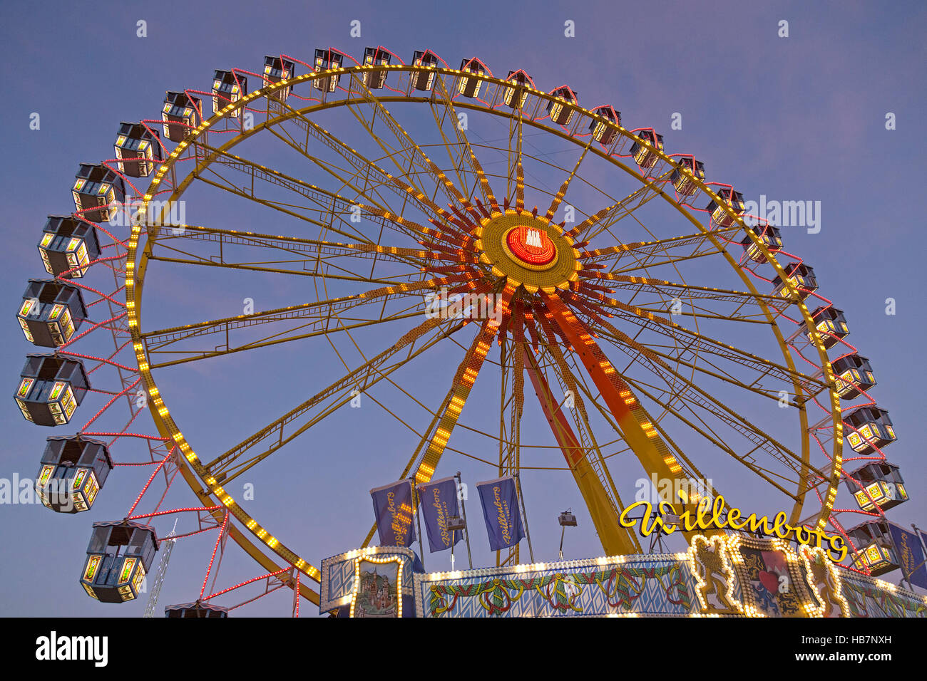 Grande Roue, Dom, Hambourg, Allemagne Banque D'Images