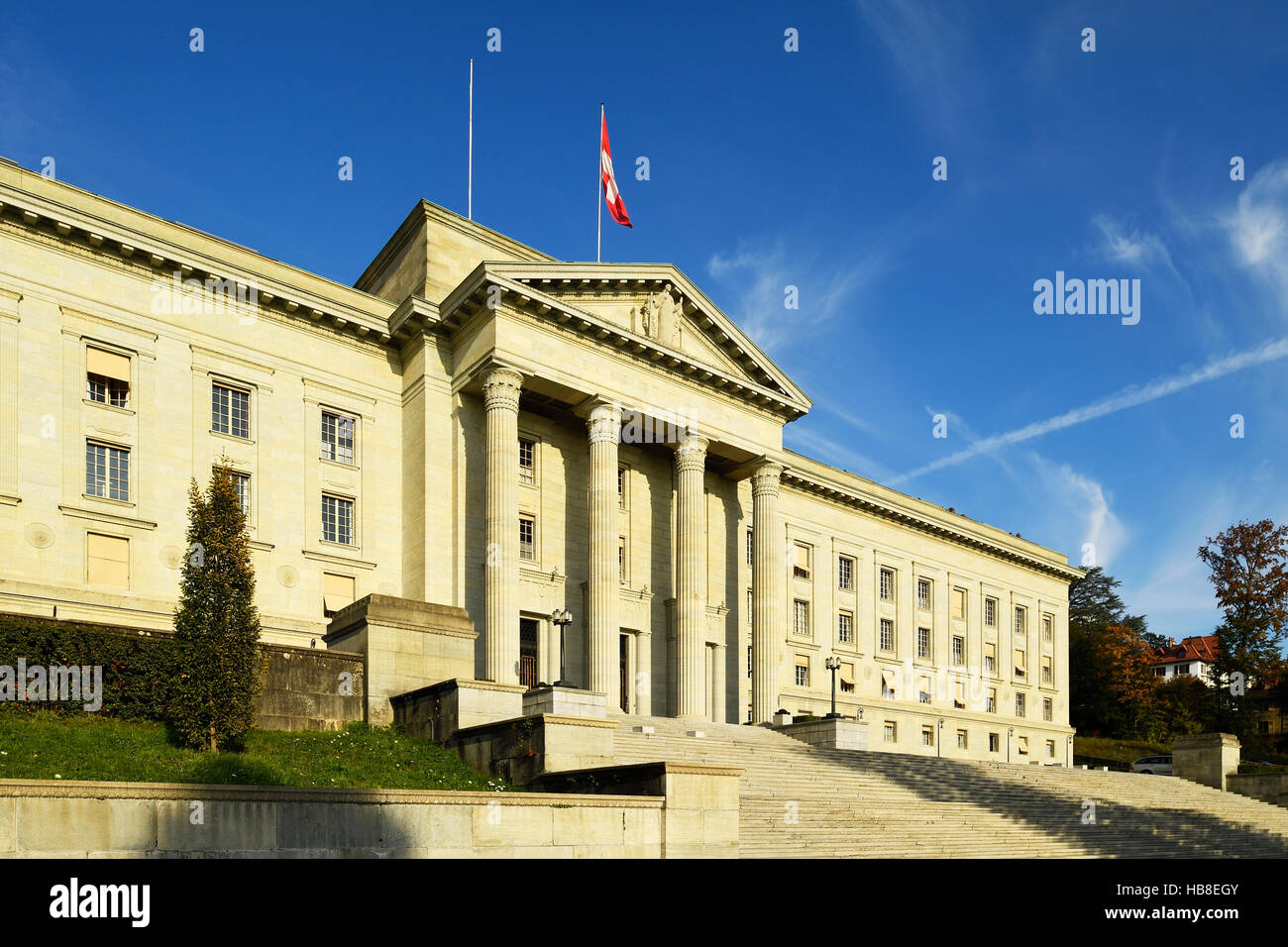 Cour suprême fédérale de la Suisse, Lausanne, Canton de Vaud, Suisse Banque D'Images