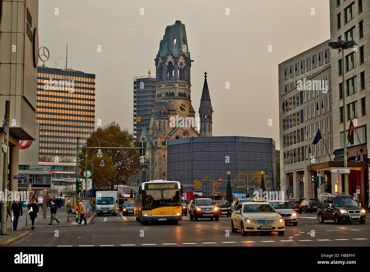 Memorial Church, Berlin, Allemagne Banque D'Images