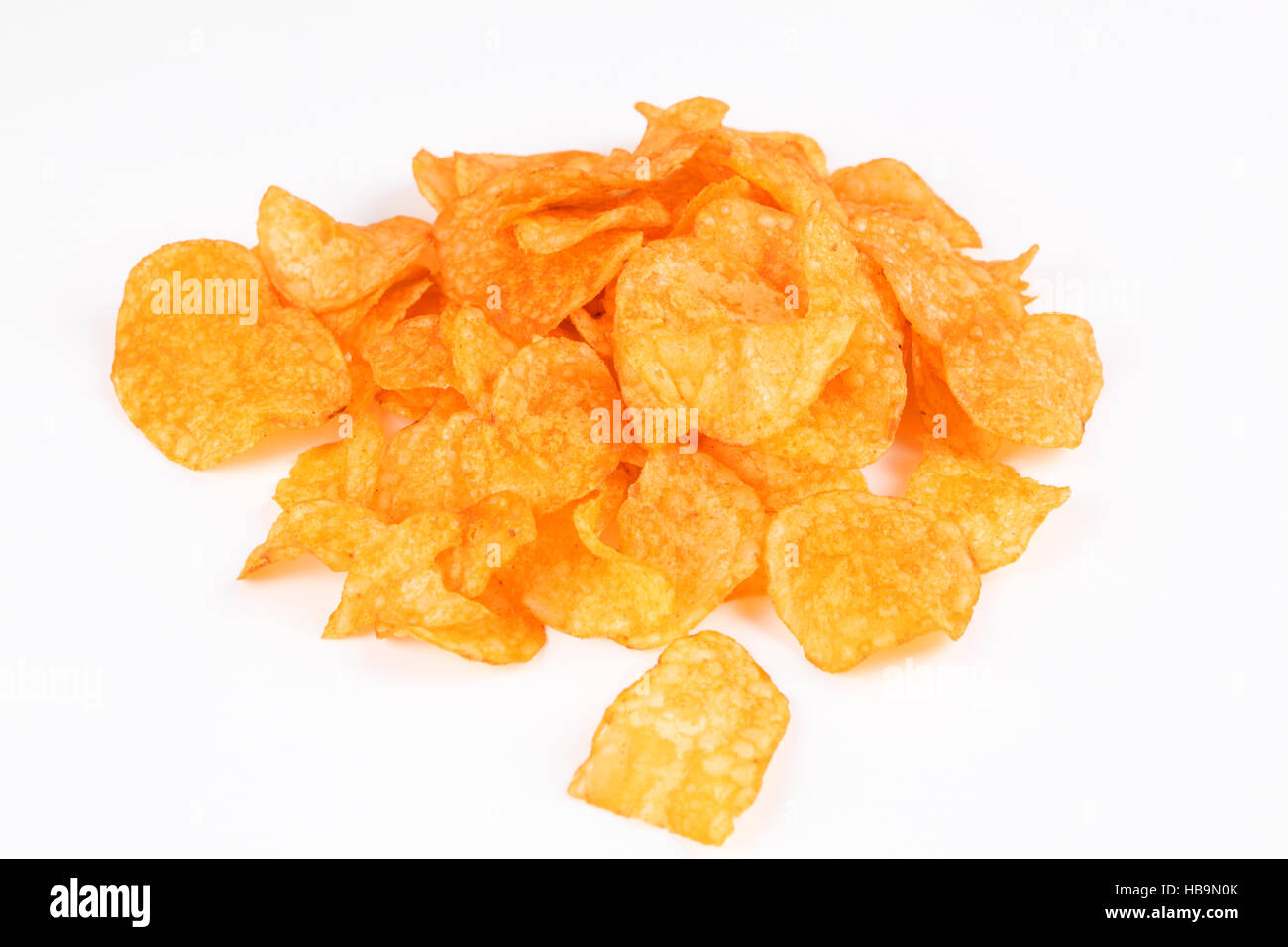 chips de pomme de terre Banque D'Images