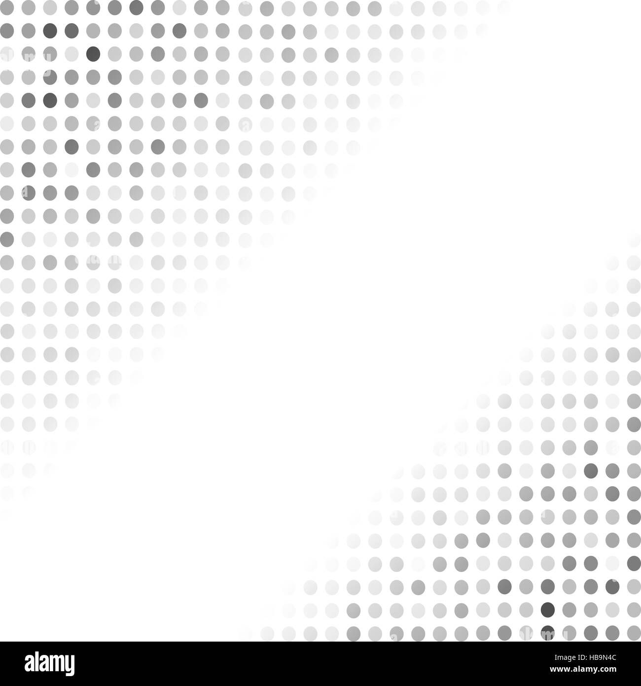 Les patrons de demi-teintes. Dotted Background gris Banque D'Images