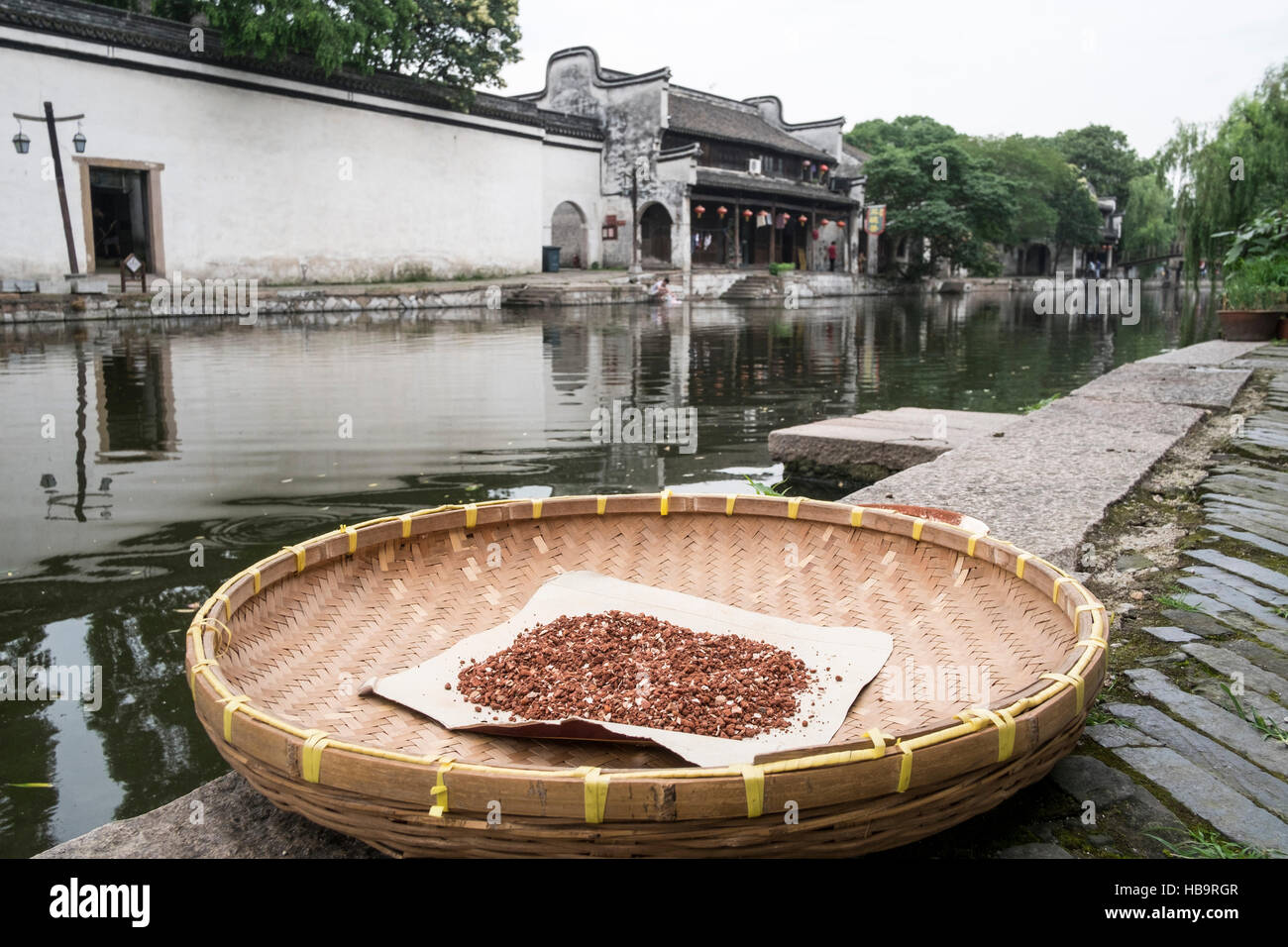 Paysages de l'ancienne ville de Huzhou Nanxun,Zhejiang,Chine Banque D'Images