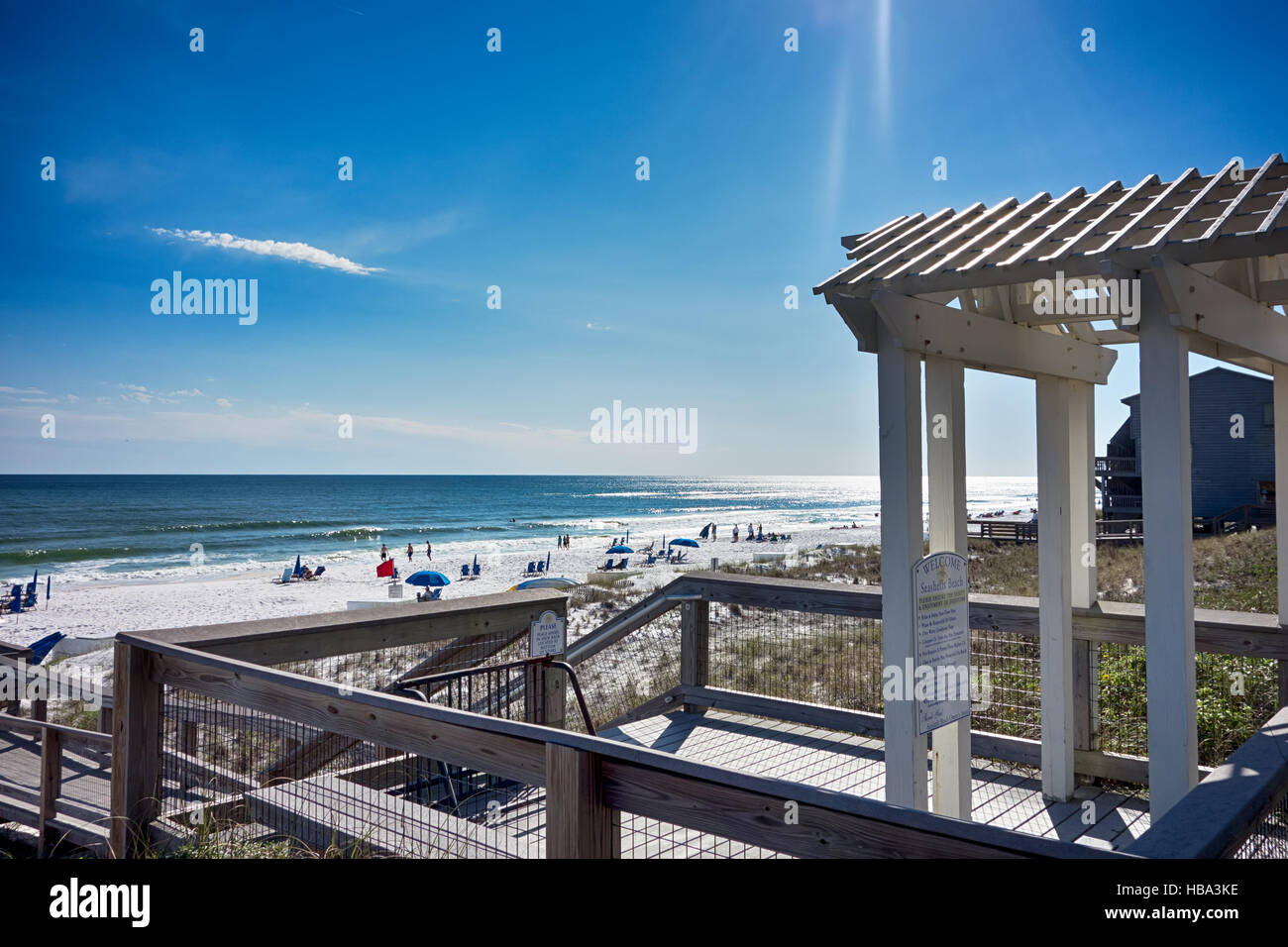 Destin florida beach scenes Banque D'Images