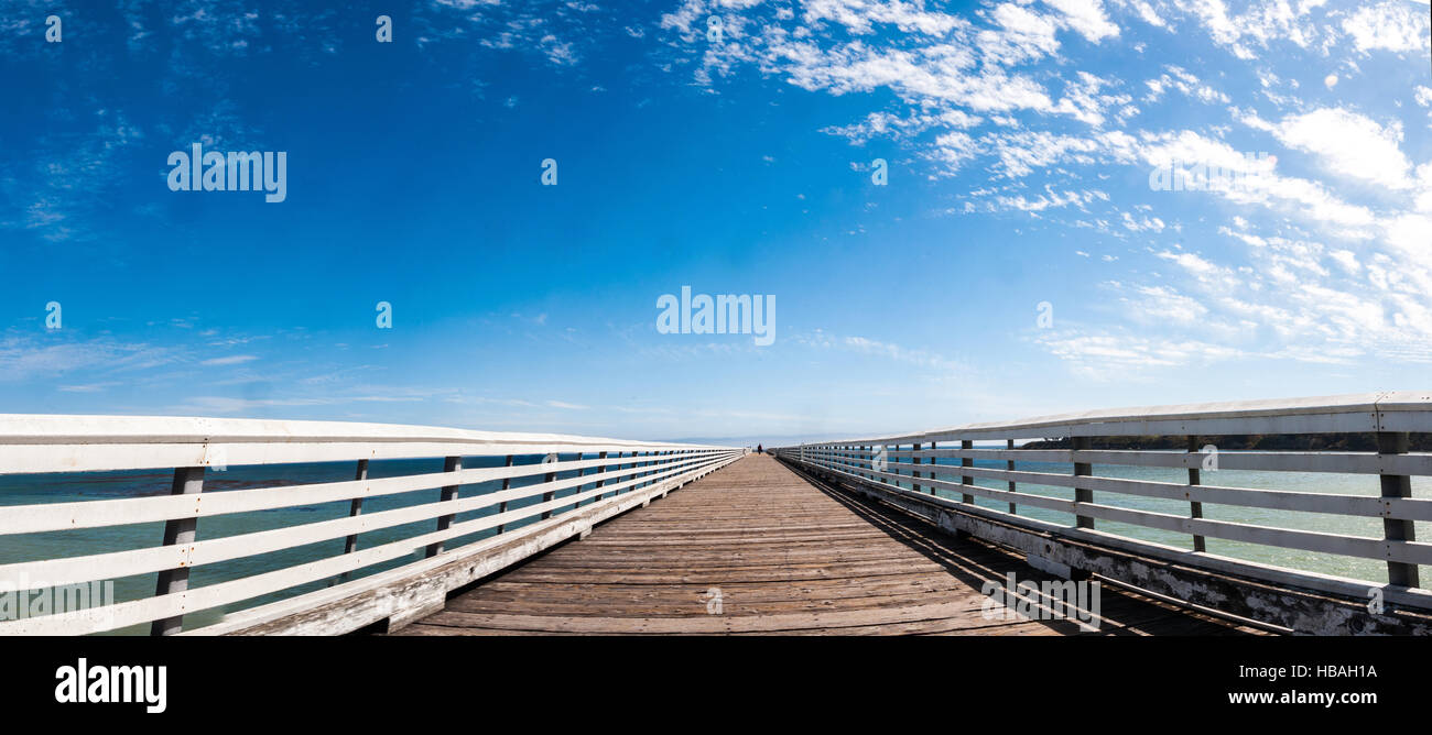 San Simeon Pier en Californie, USA Banque D'Images