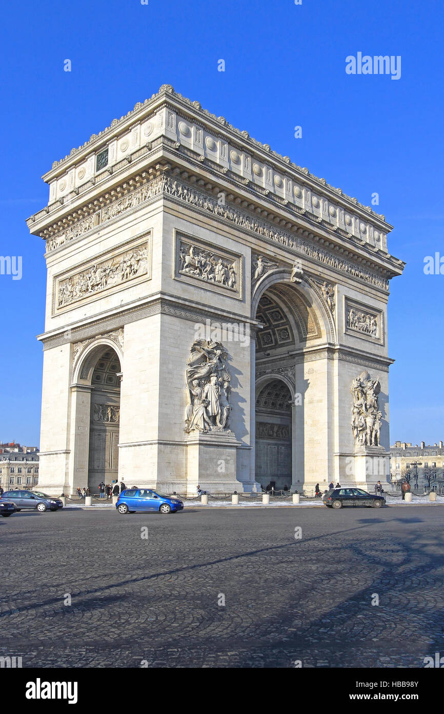 Arc de Triomphe Banque D'Images