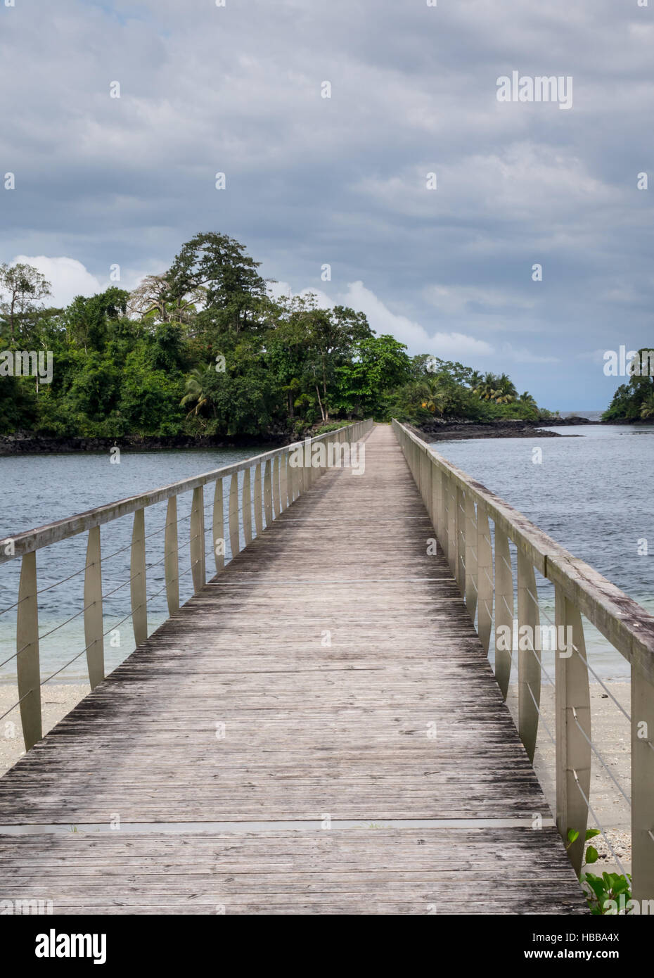 Île de Malabo, Guinée équatoriale Banque D'Images