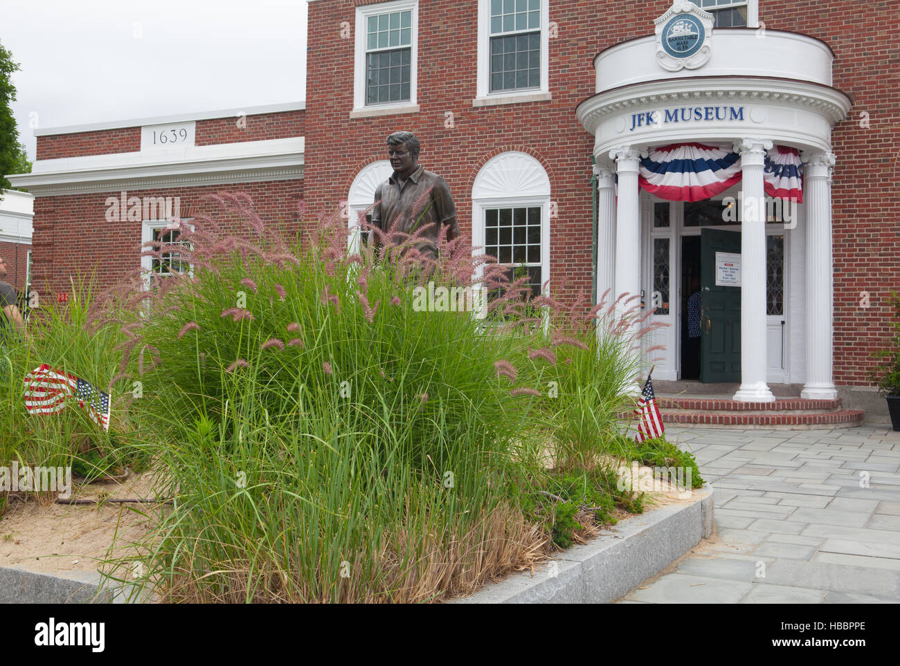 BOSTON, Massachusetts, USA - JUILLET 12,2016 : le John F. Kennedy Hyannis Museum est un musée historique situé au 397, rue Main, Hudson, Ohio. Banque D'Images