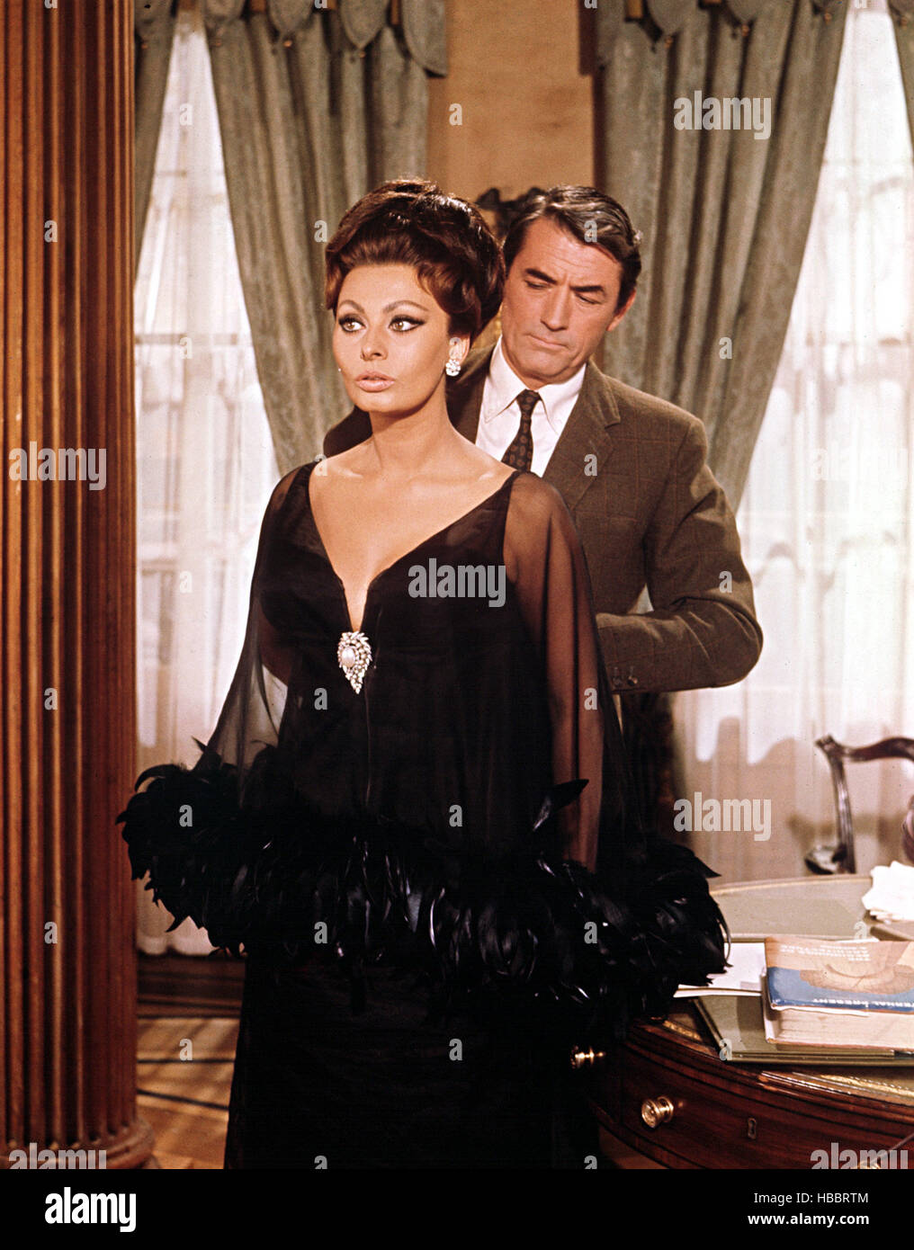 ARABESQUE, Sophia Loren, Gregory Peck, 1966 Photo Stock - Alamy