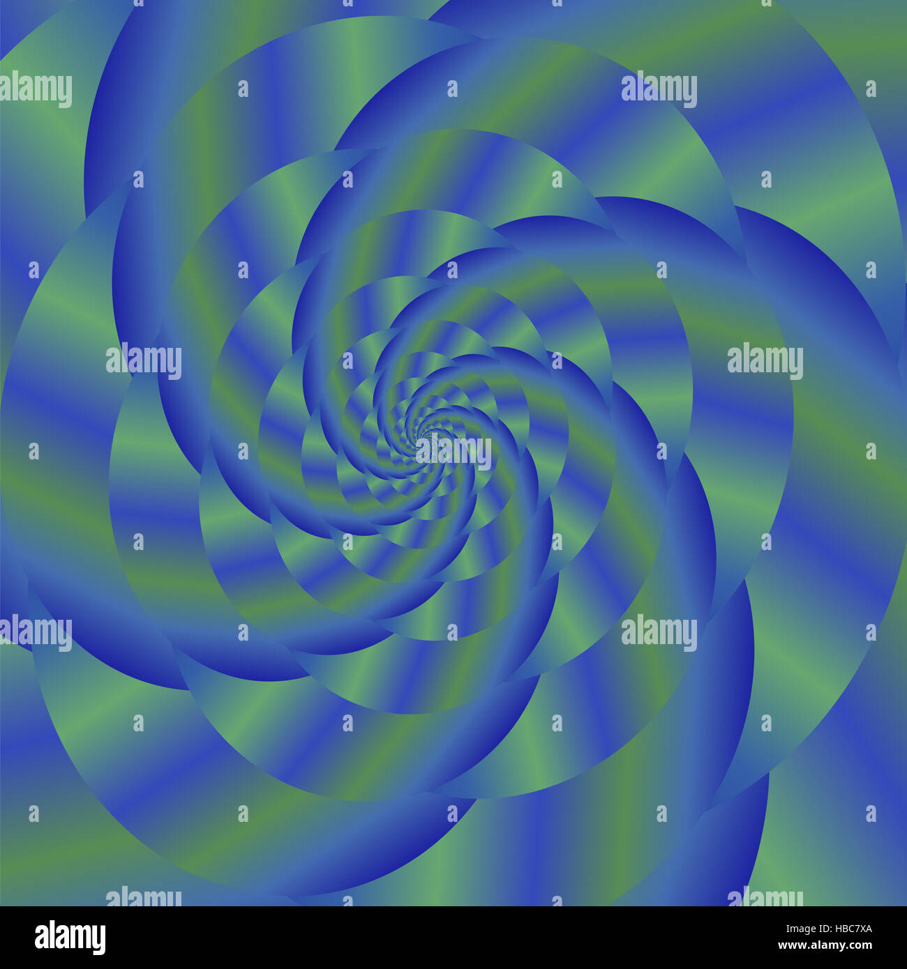 Spirale de couleur Arrière-plan. Modèle fractale Banque D'Images