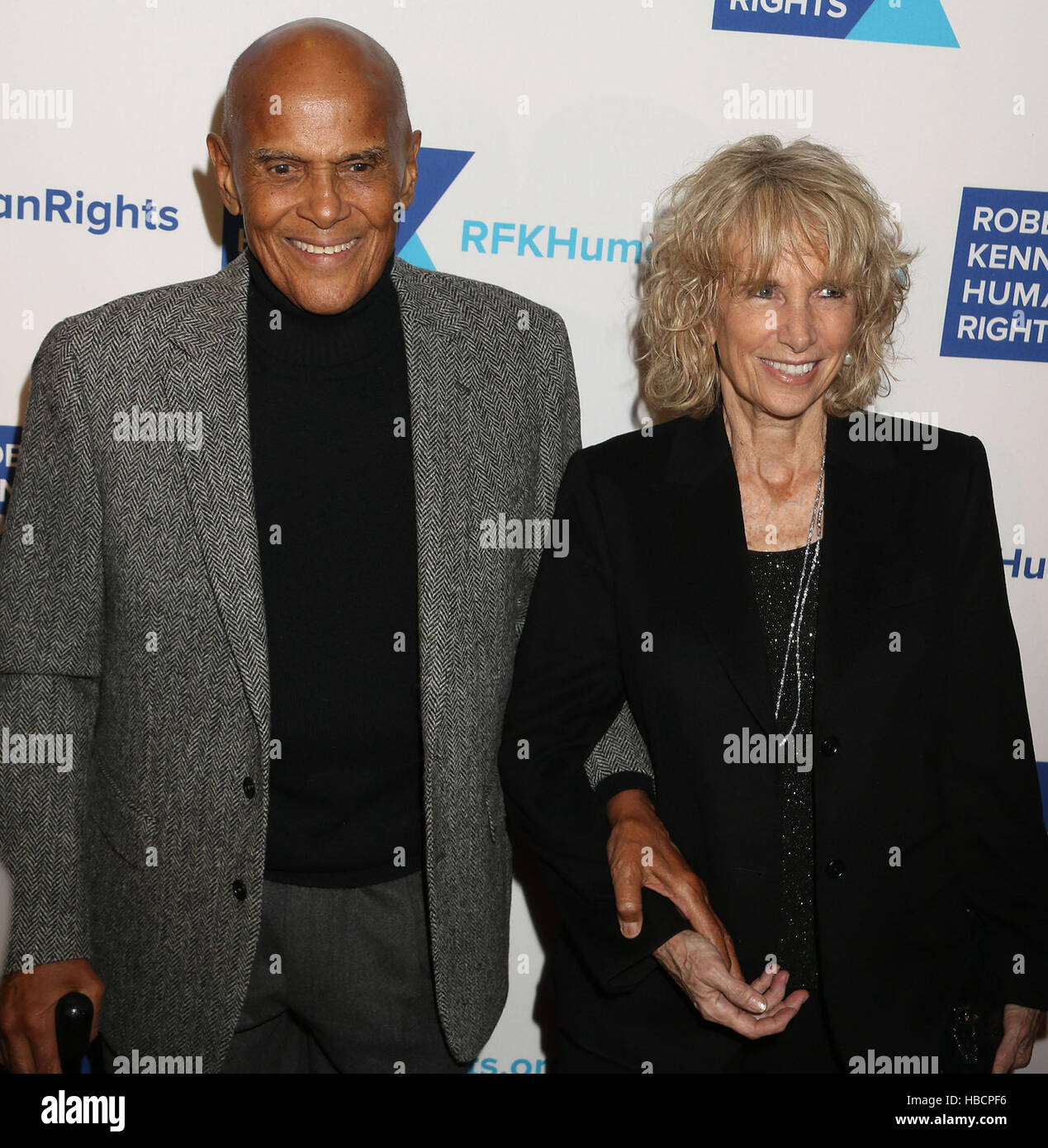 Harry belafonte and pamela frank Banque de photographies et d’images à