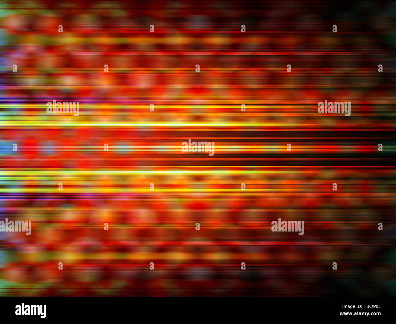 Des traînées de lumière jaune background Banque D'Images