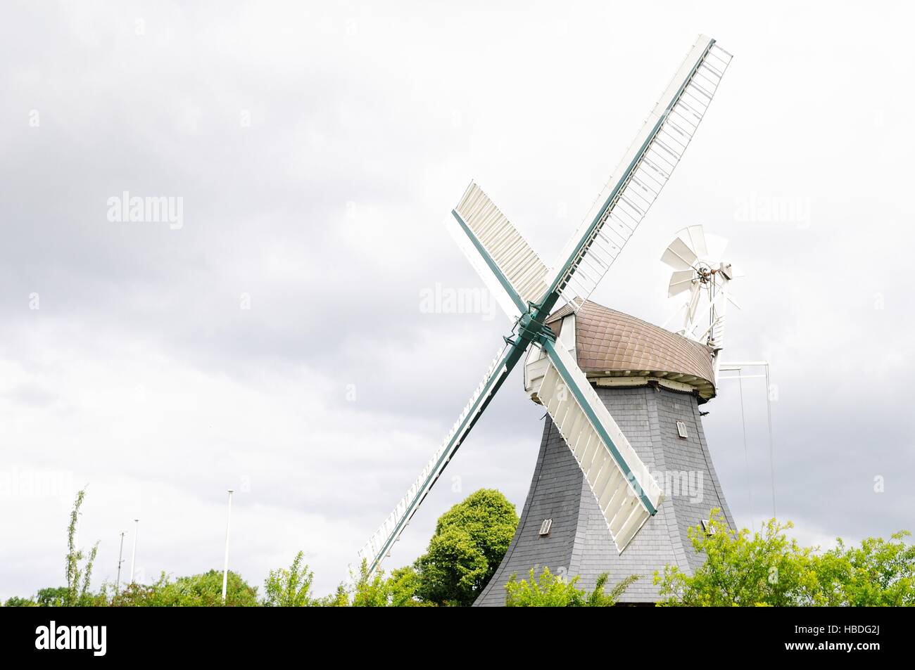 Krokauer Mill Dahme Allemagne Mer Baltique Banque D'Images