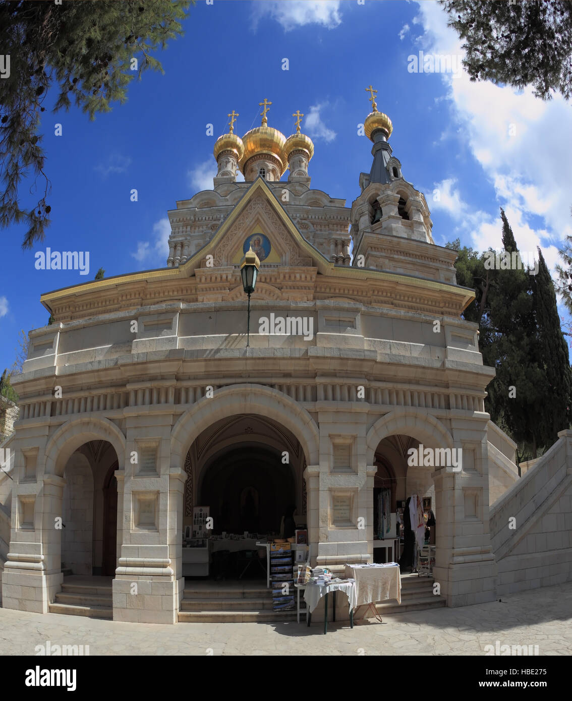 St mary magdalene church jerusalem Banque de photographies et d’images