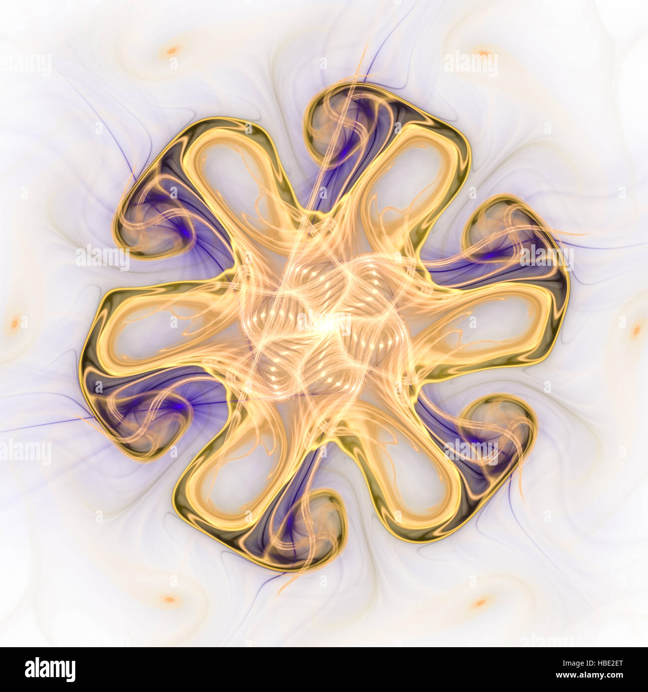 Ornement floral Banque D'Images
