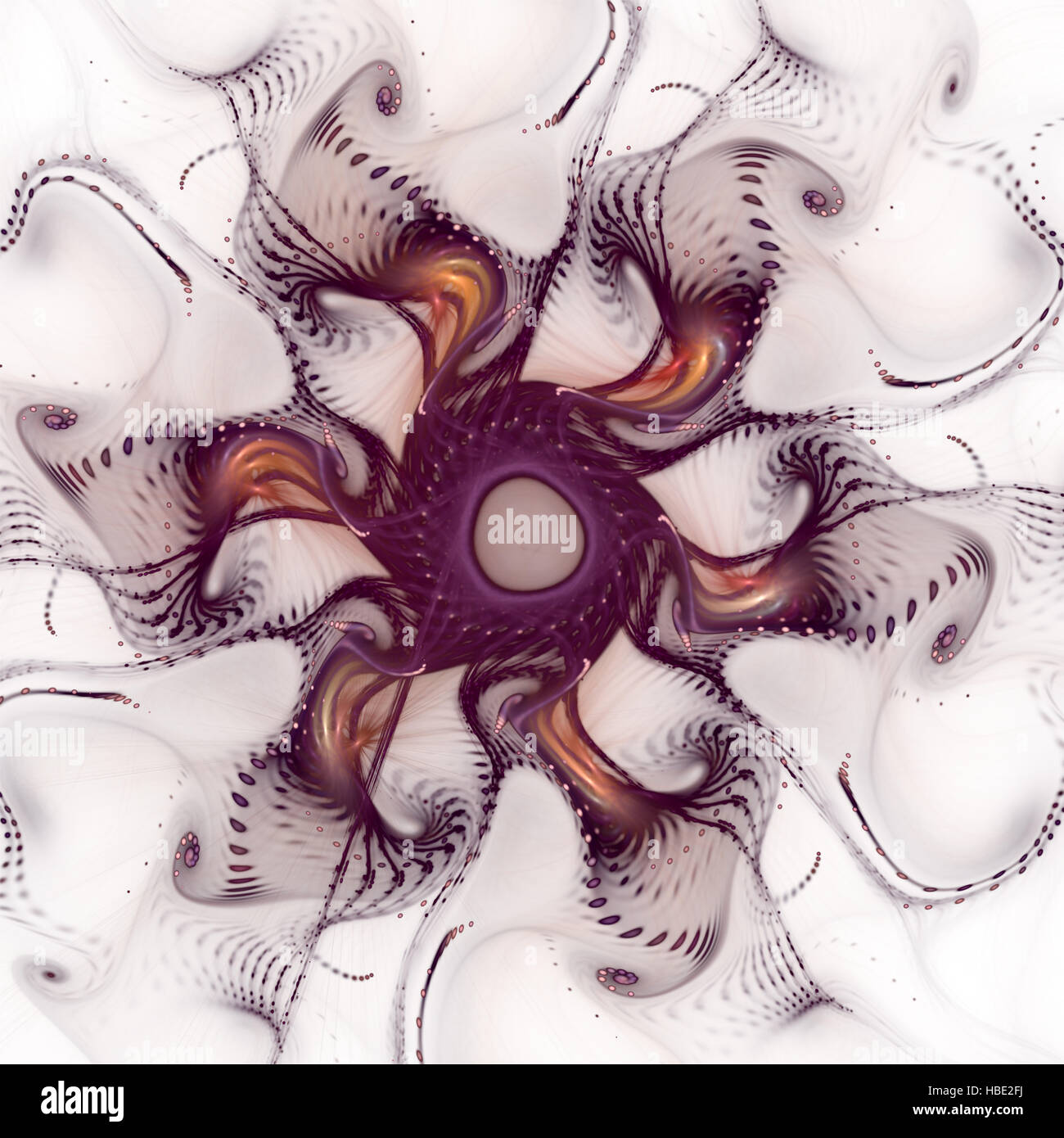 Motif floral Banque D'Images