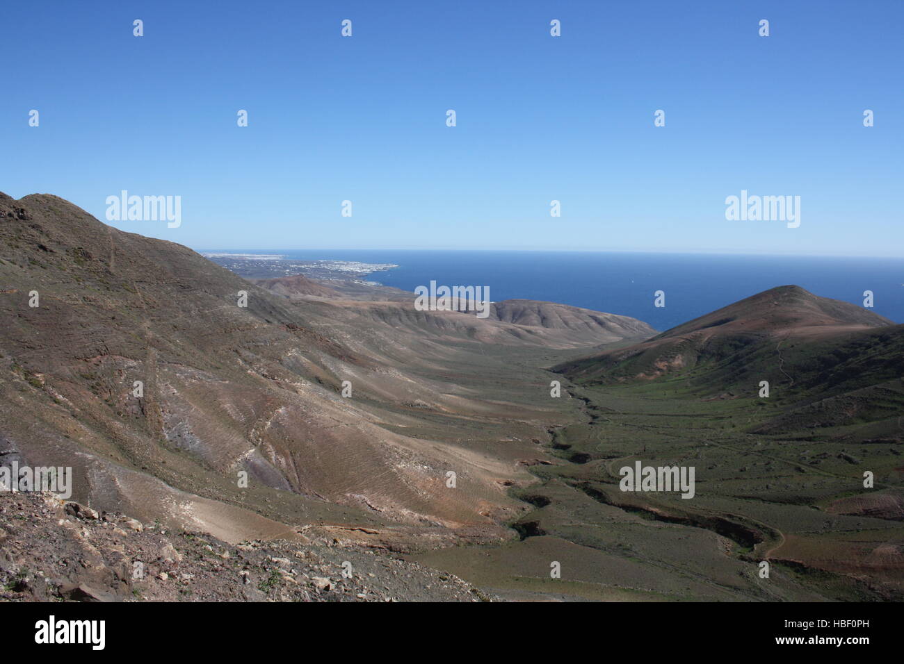 Lanzarote, paysage Banque D'Images