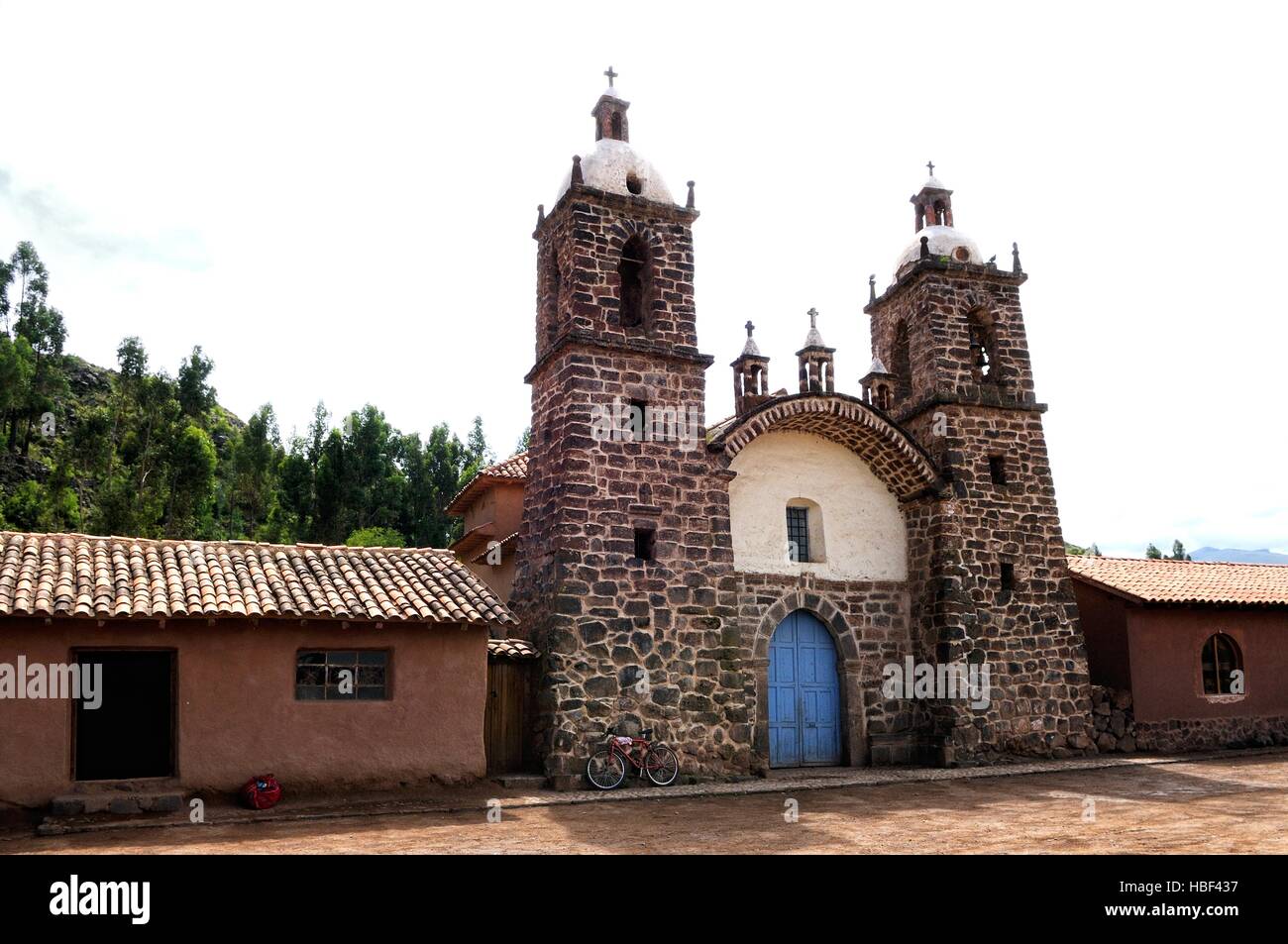 Église de Raqchi Pérou Banque D'Images