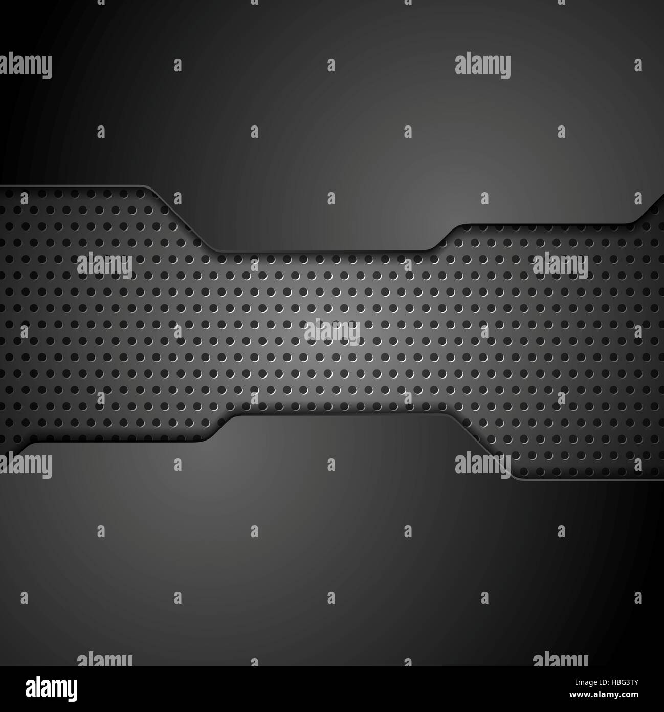 Metal texture perforée technologie historique Banque D'Images
