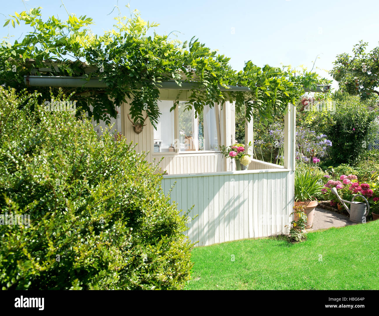 Abri de jardin Banque D'Images