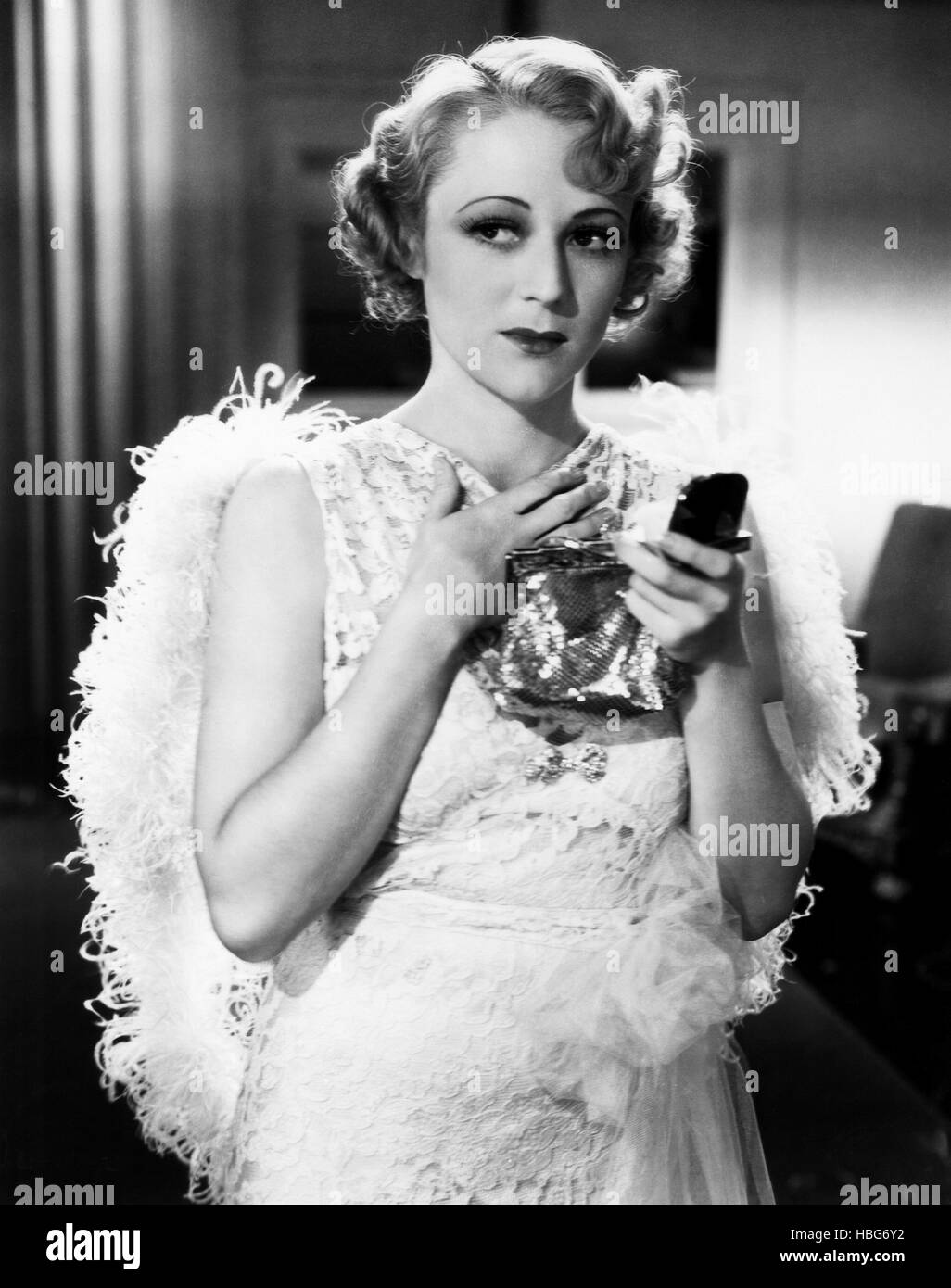 Marie ALIAS DOW, Sally Eilers, 1935 Banque D'Images