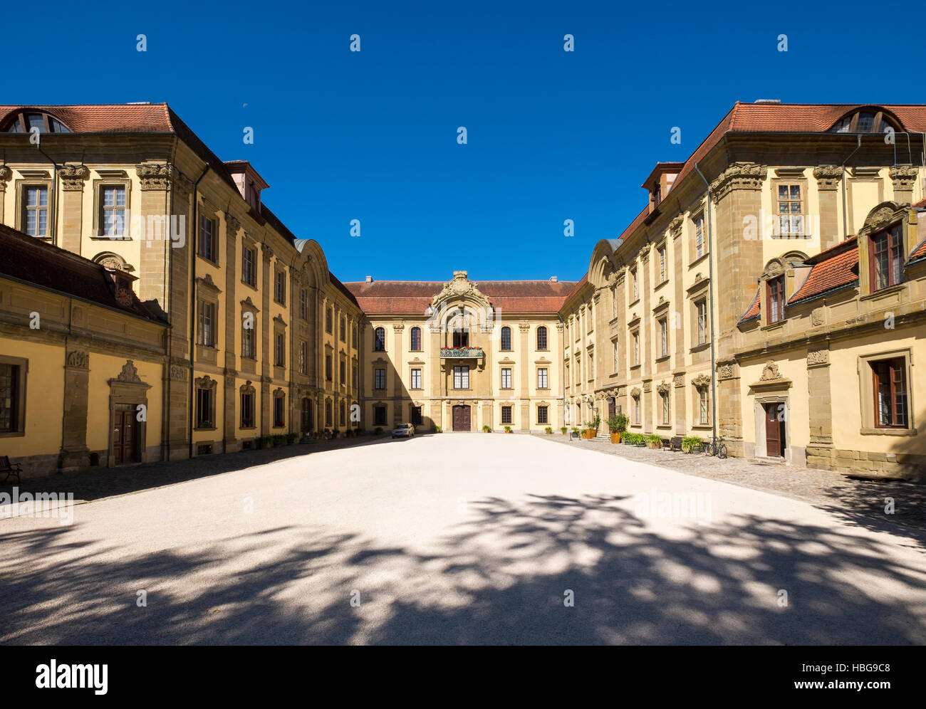 Château de schillingsfürst, Middle Franconia, Franconia, Bavaria, Germany Banque D'Images