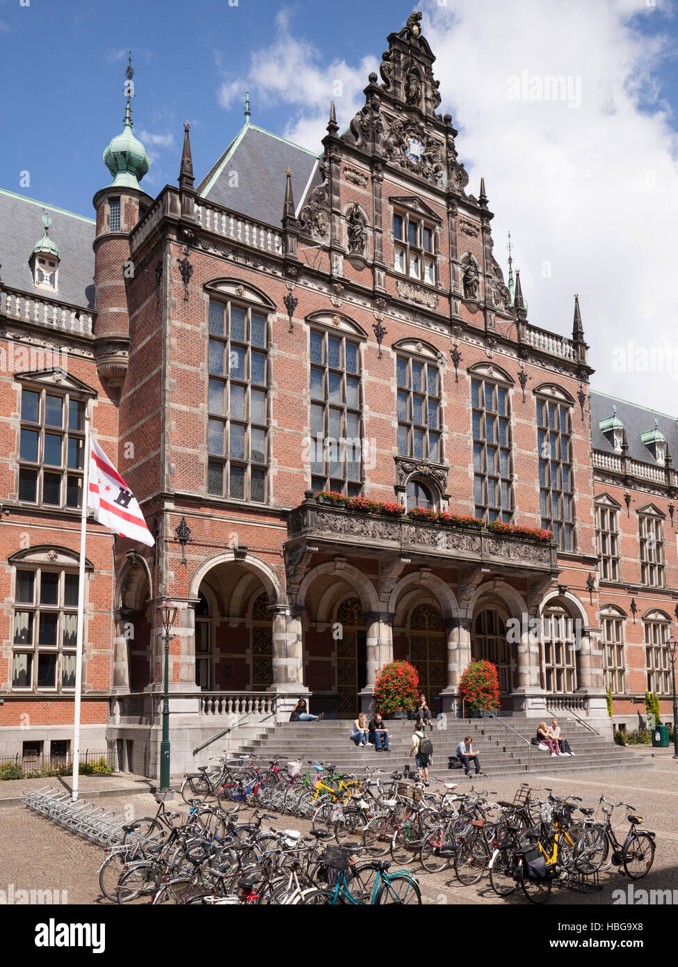 Université de Groningen, Groningen, Pays-Bas Banque D'Images