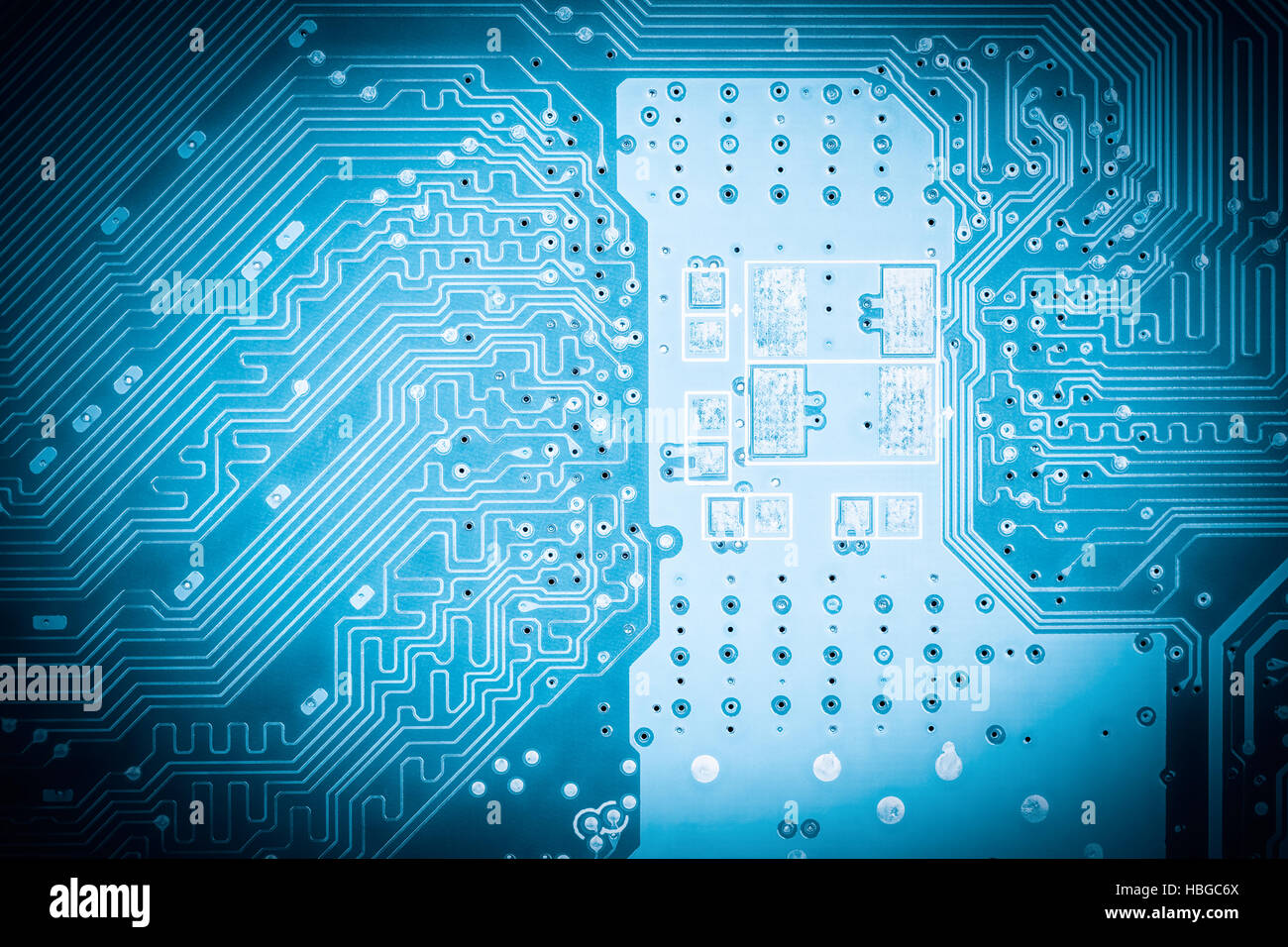Circuit board background Banque D'Images