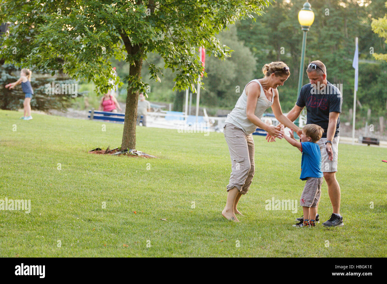 Le comté de Montgomery, Saint-johnsville, New York. Banque D'Images
