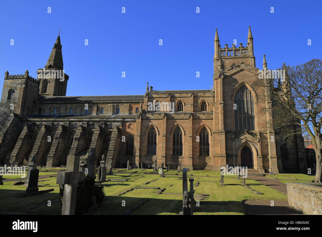 Abbaye de Dunfermline, en Écosse Banque D'Images