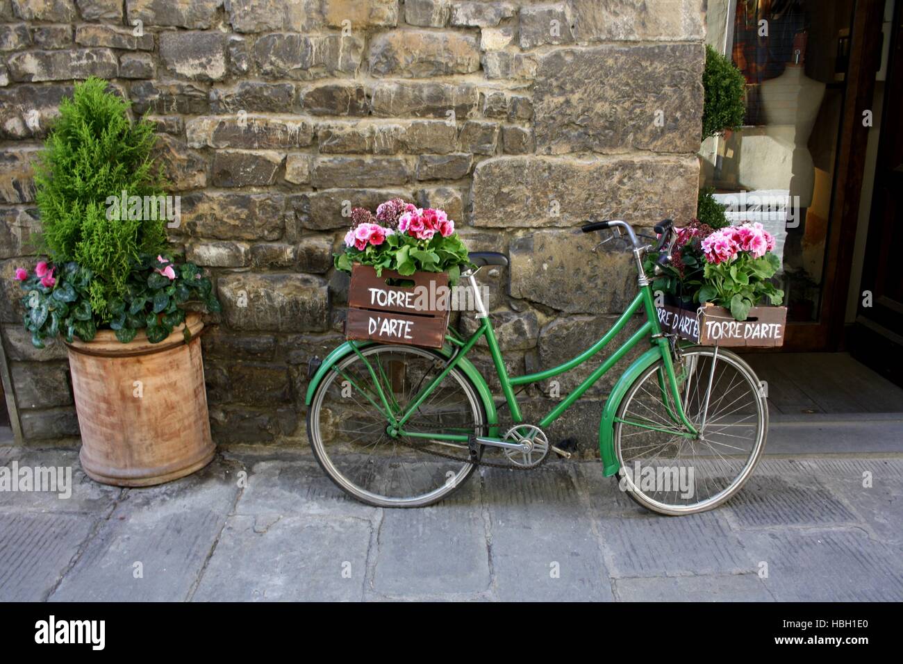 Florence, location de fleurs Banque D'Images