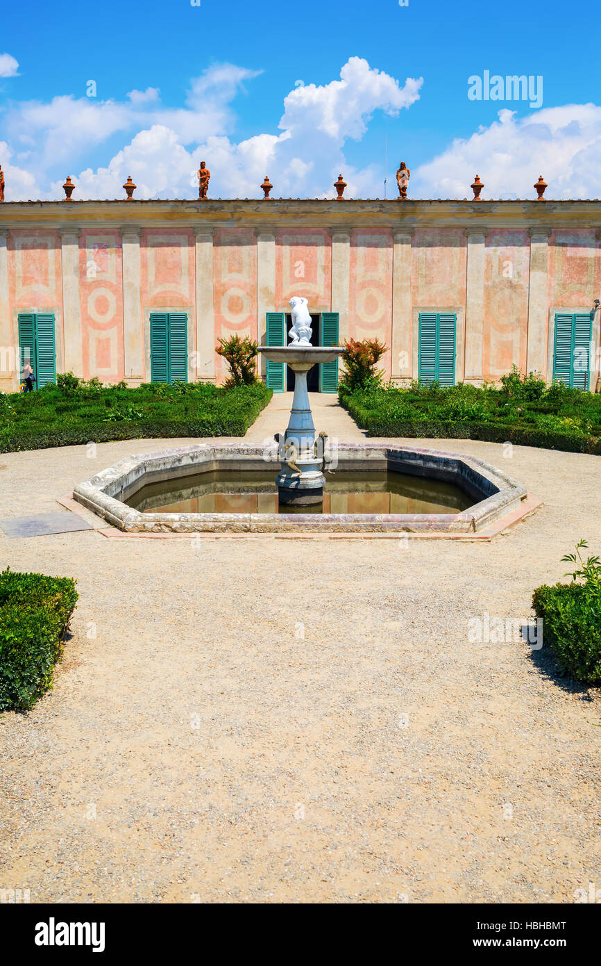Jardins de Boboli à Florence, Italie Banque D'Images