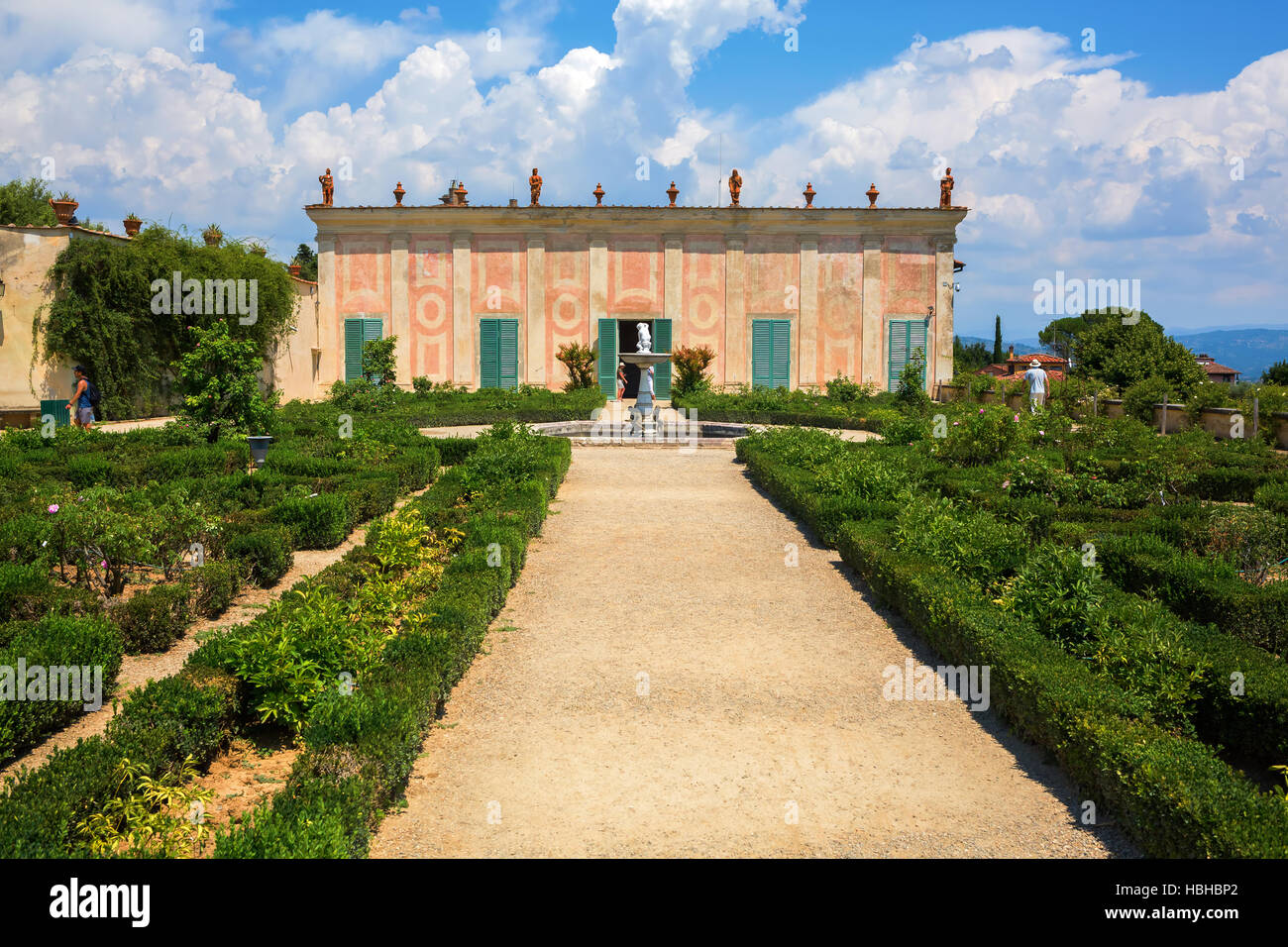 Jardins de Boboli à Florence, Italie Banque D'Images