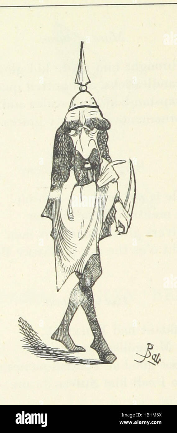 Image prise à partir de la page 262 de "la Porte Bab ballades, avec laquelle sont inclus des chansons d'une savoyarde, ... Avec 350 illustrations de l'auteur' image prise à partir de la page 262 de "la Porte Bab ballades, avec Banque D'Images