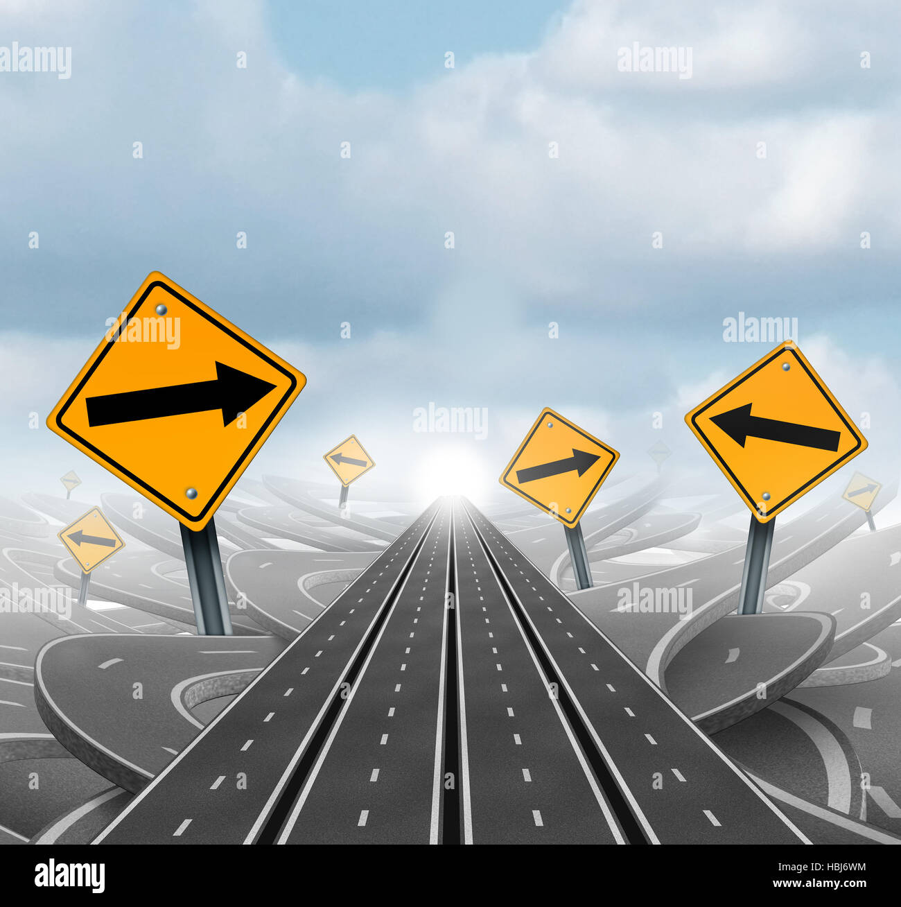 De nombreuses routes de la réussite et claire de la stratégie du groupe et les solutions pour