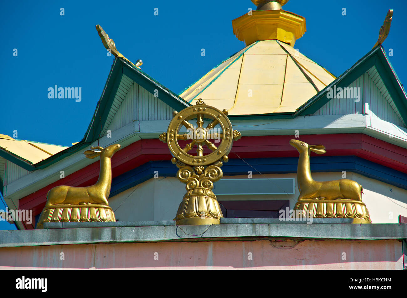 Temple bouddhiste Banque D'Images