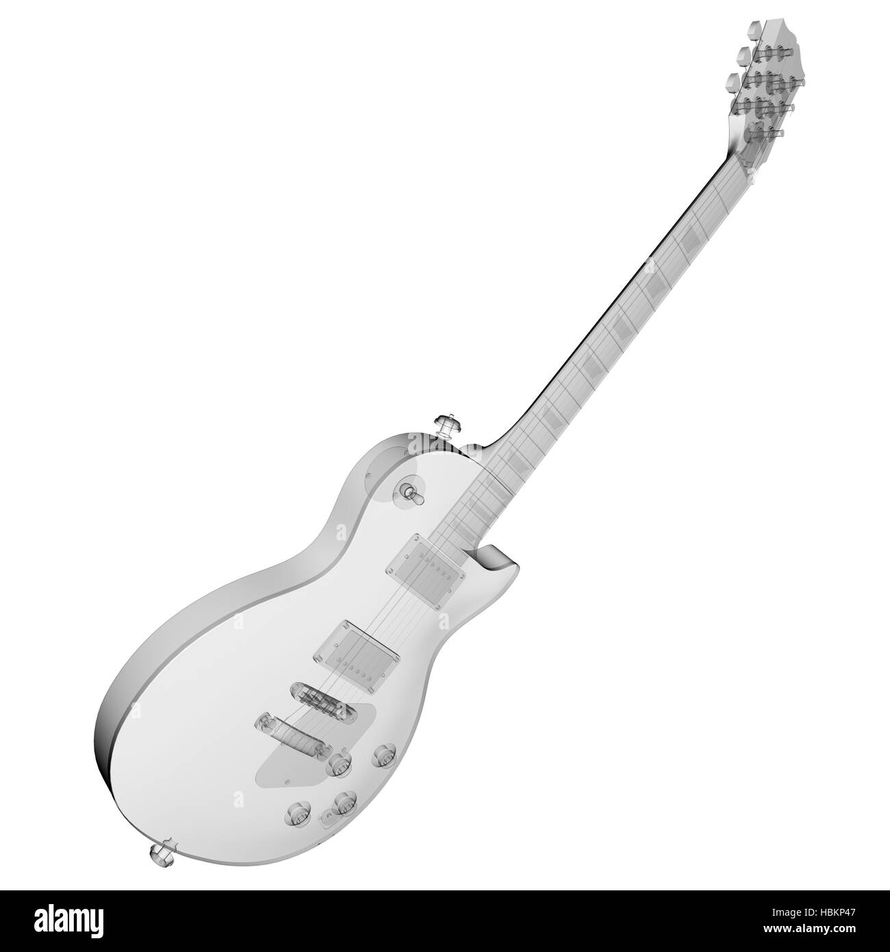 Image guitare transparente isolés Photo Stock - Alamy