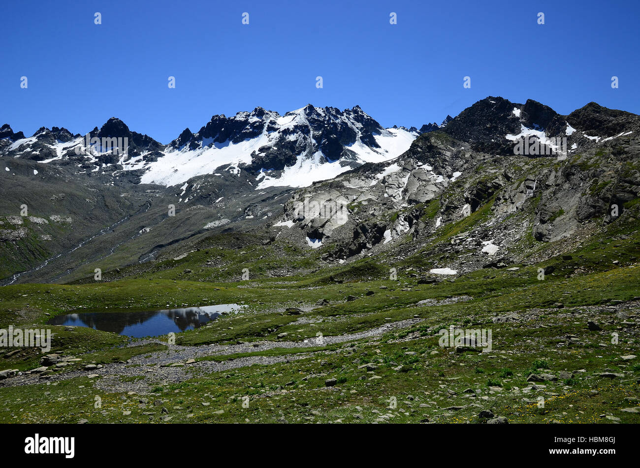 Alpes, paysage, Mer du Nord, l'Autriche, Europe Banque D'Images