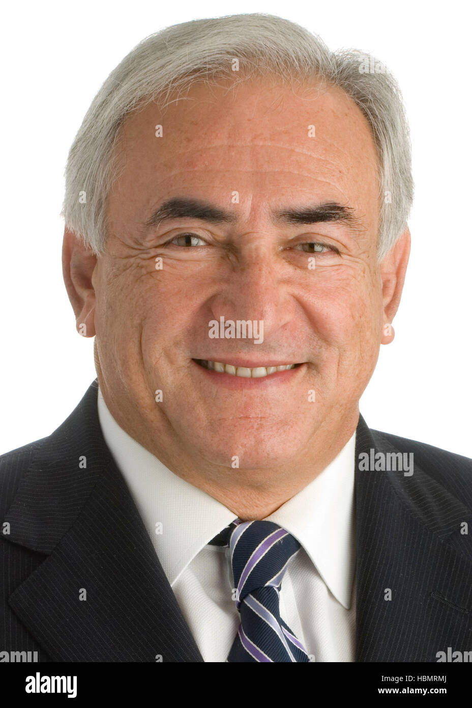 DOMINIQUE STRAUSS-KAHN, homme politique français, en tant que directeur général du FMI en 2007. Fmi Photo Banque D'Images