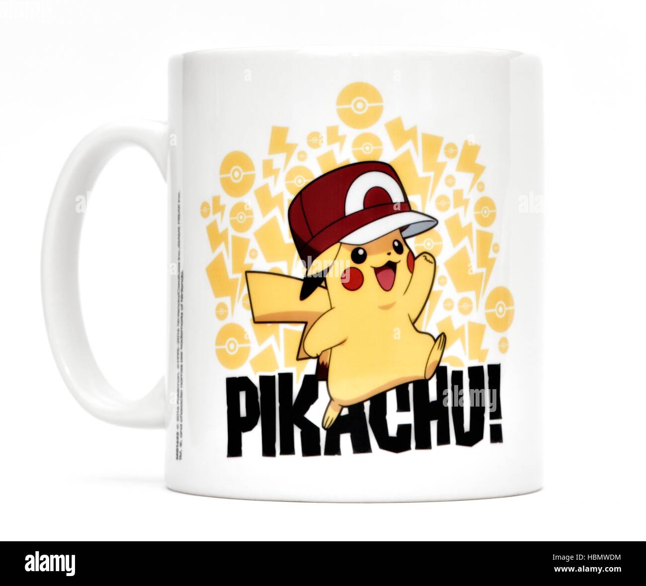 Pikachu mug souvenir Banque D'Images