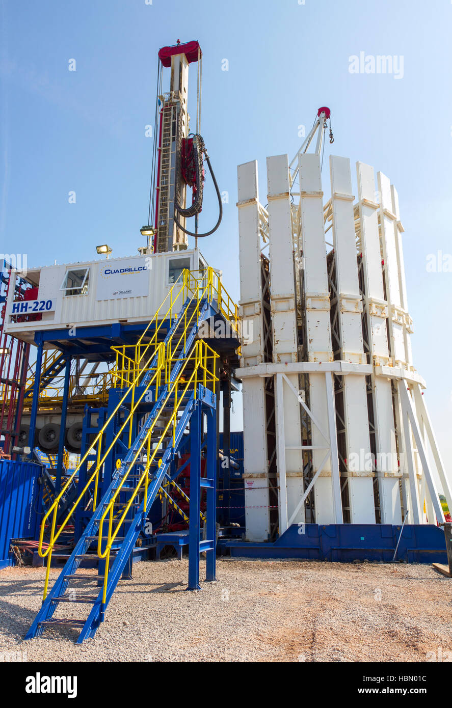 PR Marriot Rig mobile 50, un Drillmec-220 HH, acheté pour gaz schiste ...