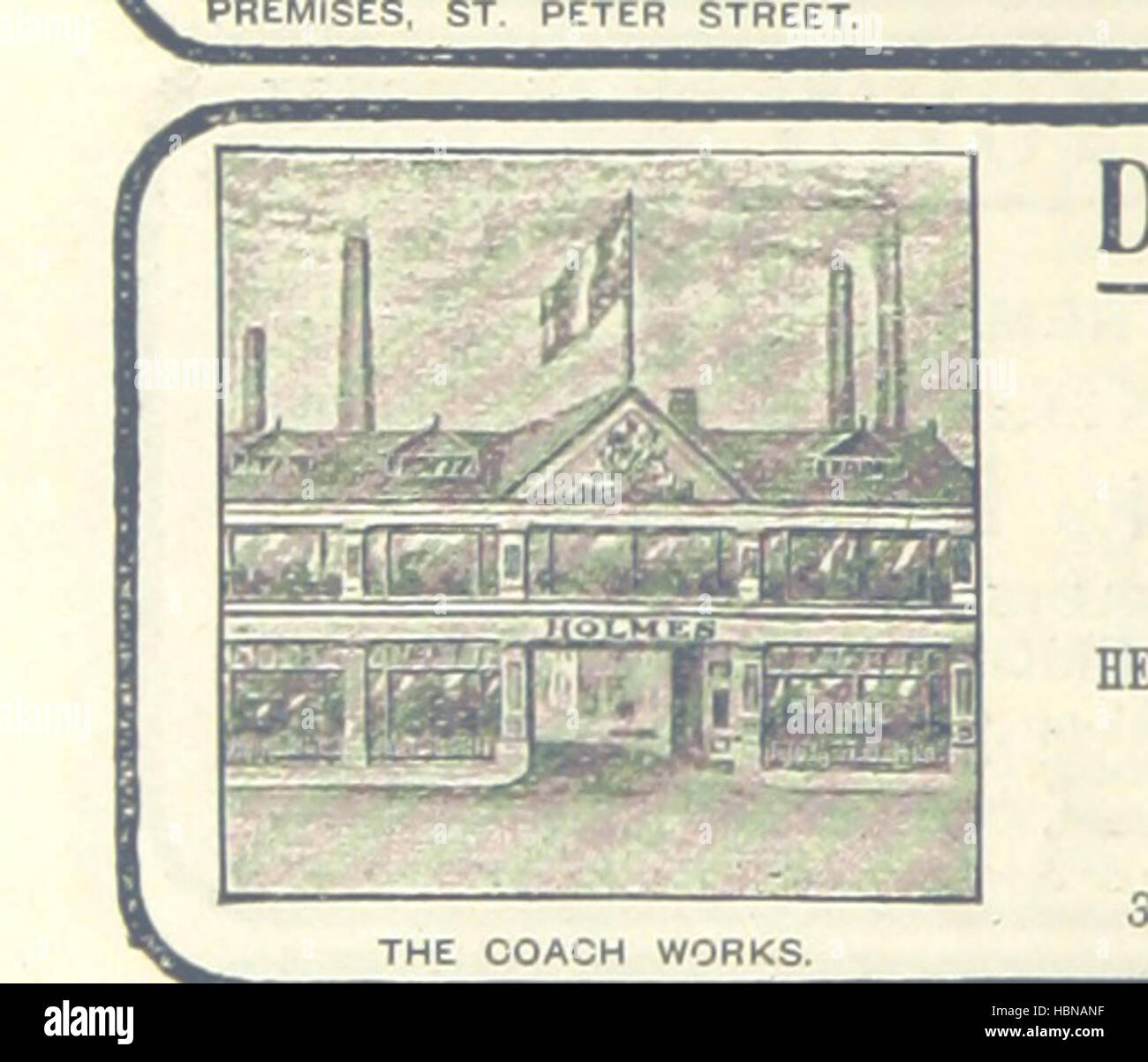 Image prise à partir de la page 104 de "Le Guide officiel de la Midland Railway ... Édition abrégée et populaire. L'Illustre' image prise à partir de la page 104 de "Le Guide officiel de Banque D'Images