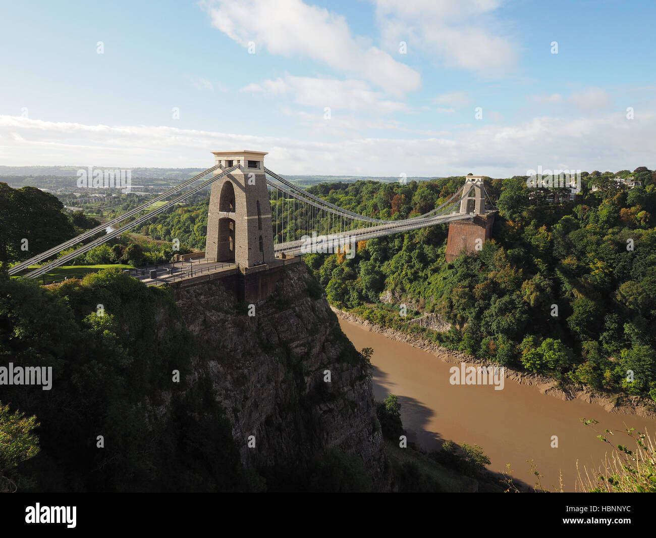 Pont suspendu de Clifton à Bristol Banque D'Images