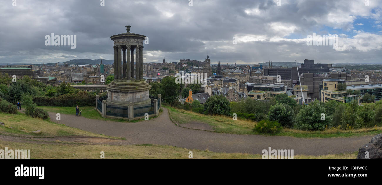 Calton Hill à Édimbourg Banque D'Images