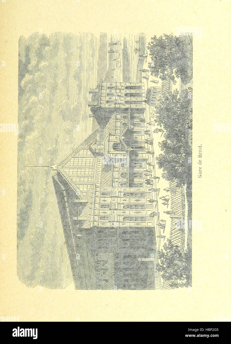 De Cherbourg à Brest sur mer et sur terre ... Illustré, etc. Image prise à partir de la page 131 de 'De Cherbourg à Brest Banque D'Images