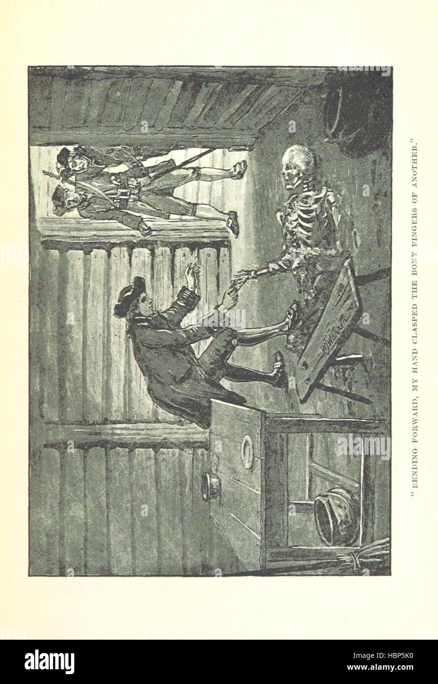 Le faucon doré ; ou les errances de John Malcolm, etc image prise à partir de la page 203 de "le Faucon doré ; ou Banque D'Images