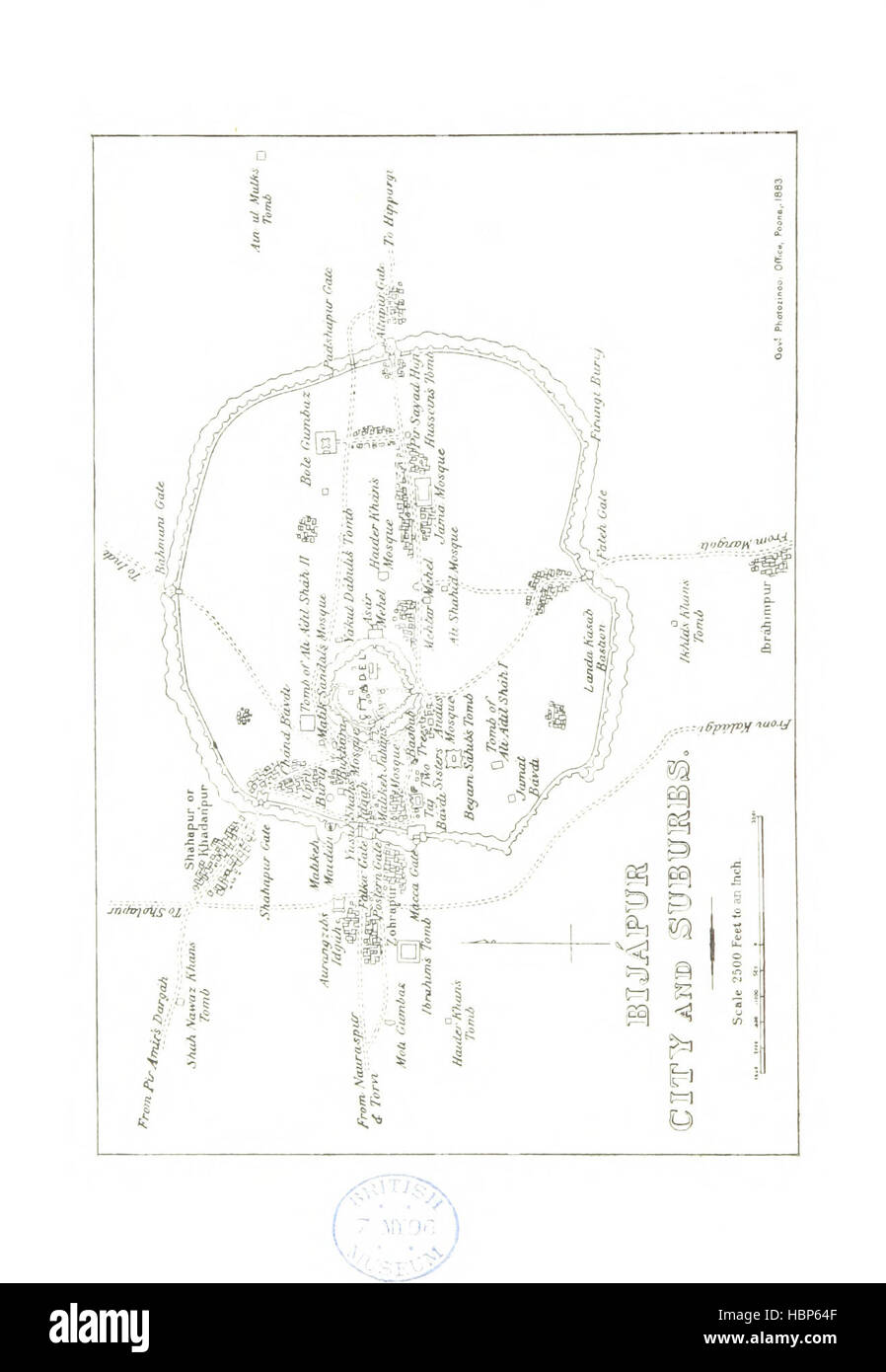 Image prise à partir de la page 400 de "une histoire de la Deccan ... Avec des portraits, des cartes, des illustrations et des plaques d'image prise à partir de la page 400 de "une histoire de la Banque D'Images