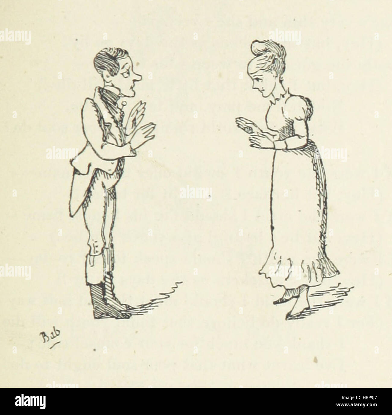 Image prise à partir de la page 379 de "la Porte Bab ballades, avec laquelle sont inclus des chansons d'une savoyarde, ... Avec 350 illustrations de l'auteur' image prise à partir de la page 379 de "la Porte Bab ballades, avec Banque D'Images