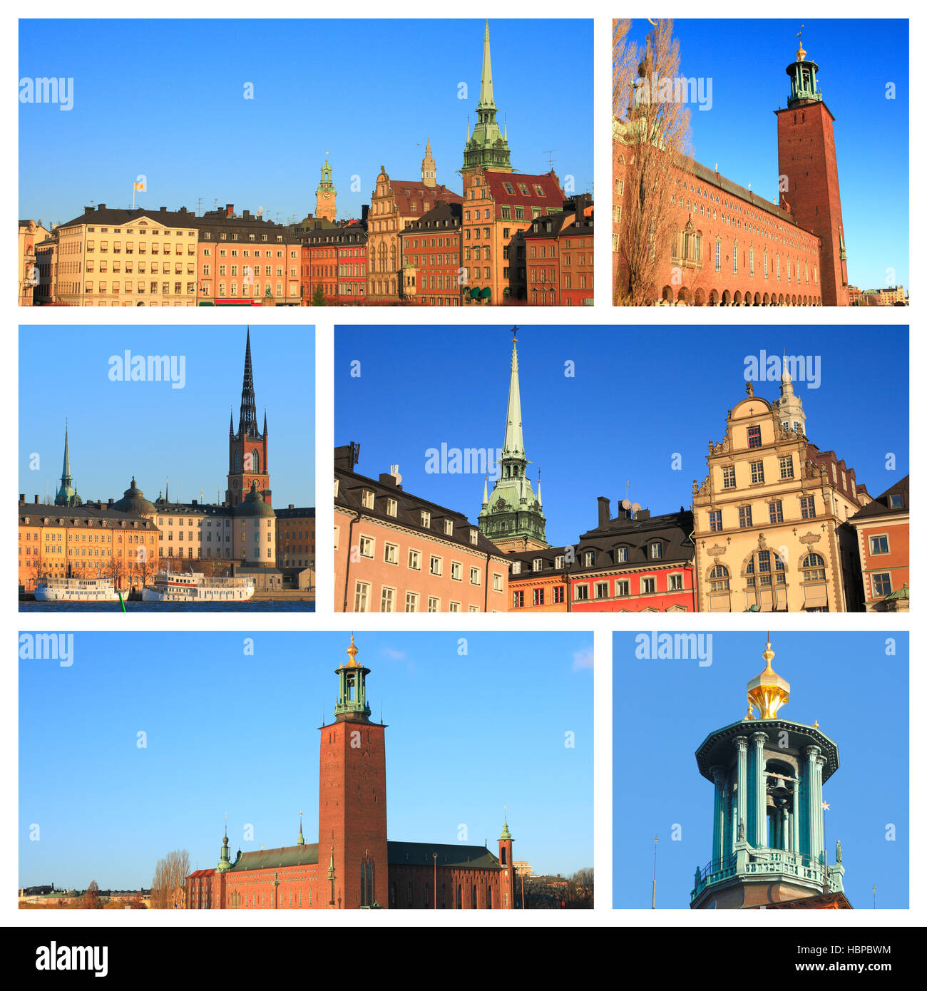 Impressions de Stockholm Banque D'Images