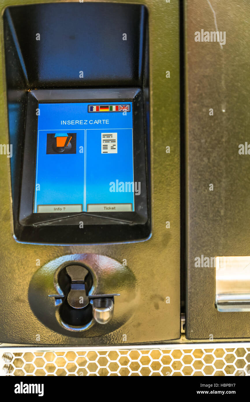 Un guichet automatique Banque D'Images